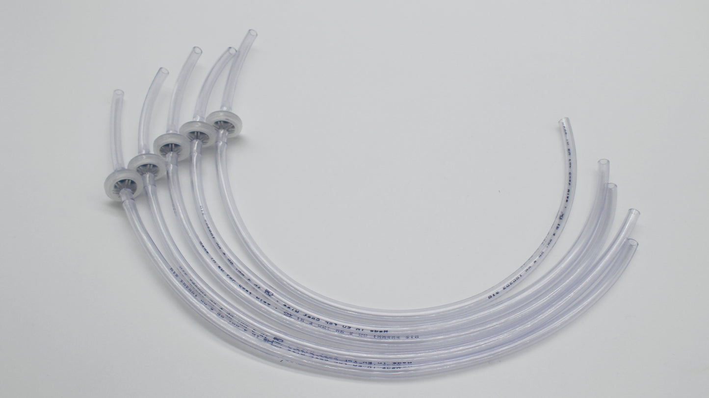 Q-TECH HVLP CHECK VALVE AND PRESSURE TUBES PACK x 6