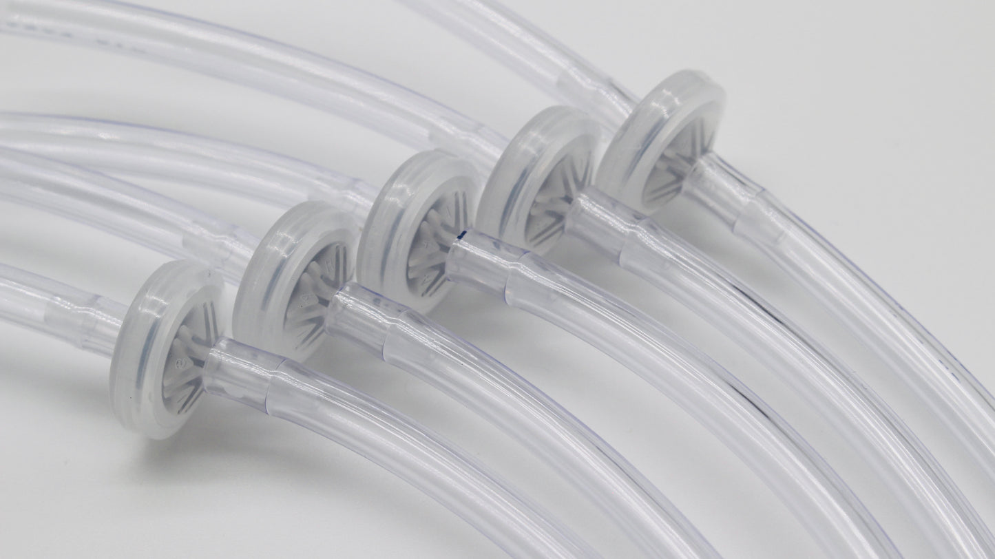 Q-TECH HVLP CHECK VALVE AND PRESSURE TUBES PACK x 6